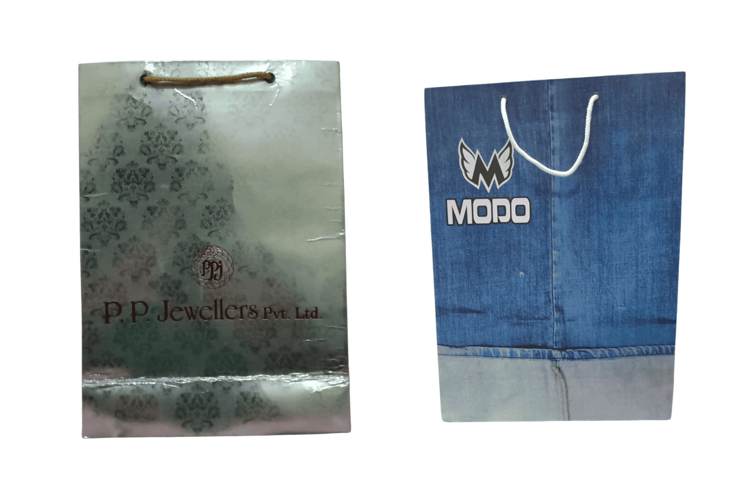 Custom printed paper carry bags by Global Packaging